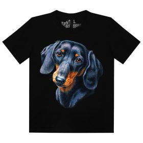 Tacskó kutyás - Gyerek Pamut Póló -S