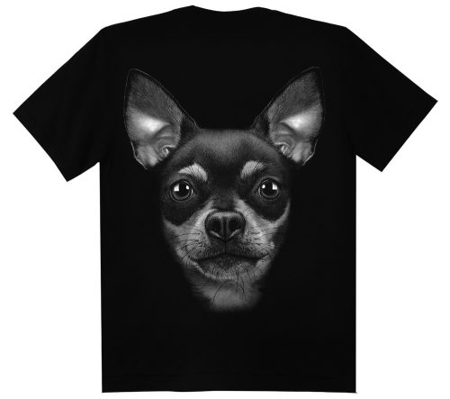 Törpe pincser kutyás - Férfi / Unisex Pamut Póló -3XL
