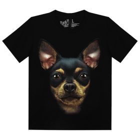 Törpe pincser kutyás - Gyerek Pamut Póló -S