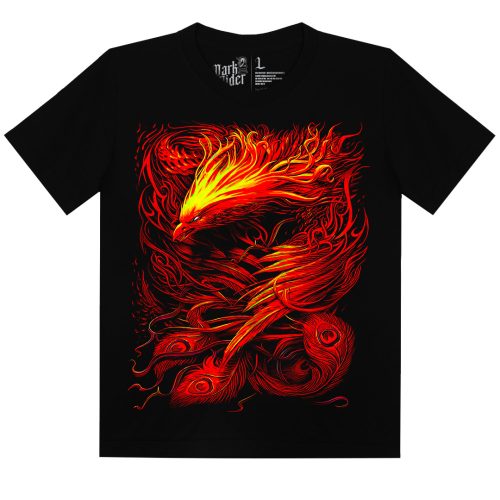 Tűzmadár / Főnix  -  Férfi / Unisex Fantasy Póló -2XL