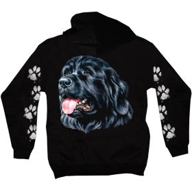 Újfundlandi kutyás - Férfi / Unisex Pamut Pulóver