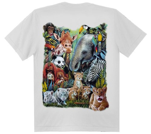 Vadállatok  - Gyerek Pamut Póló -M