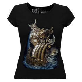 Viking l.  - Női Pamut Póló -XS