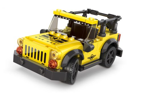 Supercar Sárga Terepjáró Jeep - WANGE® 2886