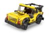 Supercar Sárga Terepjáró Jeep - WANGE® 2886