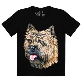 Yorkshire terrier kutyás - Gyerek Pamut Póló -S