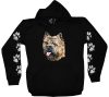 Yorkshire terrier kutyás - Férfi / Unisex Pamut Pulóver