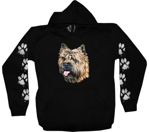Yorkshire terrier kutyás - Férfi / Unisex Pamut Pulóver