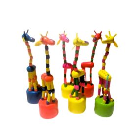 Zsiráf Mozgatható Fajáték