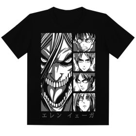 Attack on Titan IV - Anime - Férfi / Unisex Póló