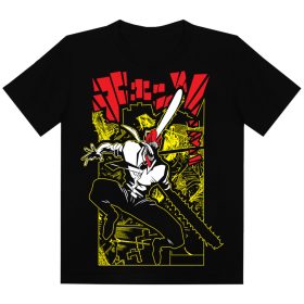 Chainsaw man IV - Anime - Férfi / Unisex Póló