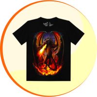 Férfi - Unisex Sárkányos Pólók