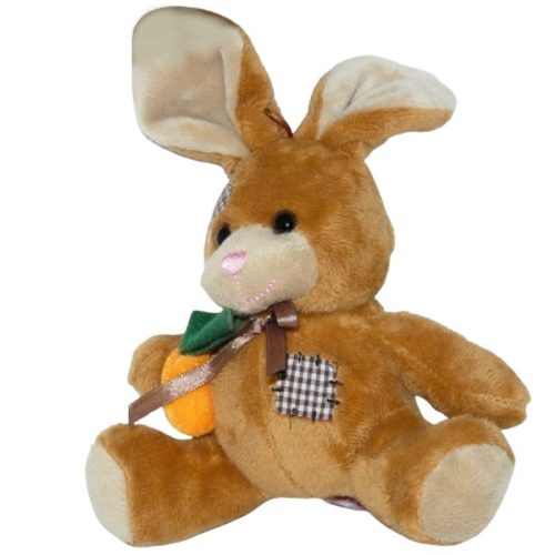 Nyuszi Plüss Játék - Barna foltos