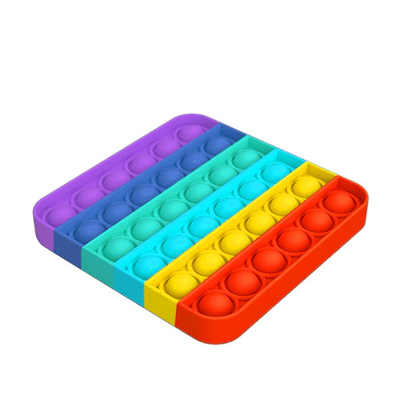 Pop It Fidget anti-stressz játék Kicsi Négyzet 6x6