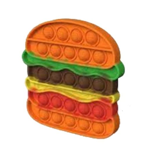 Pop It Fidget anti-stressz játék Hamburger