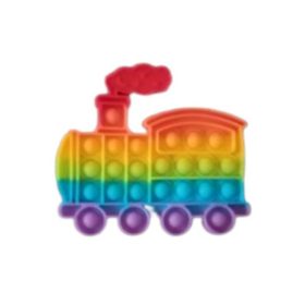 Pop It Fidget anti-stressz játék Vonat